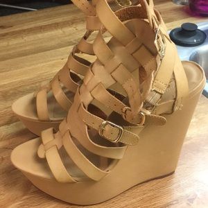 Brand New Wedge Sandals size 9.5